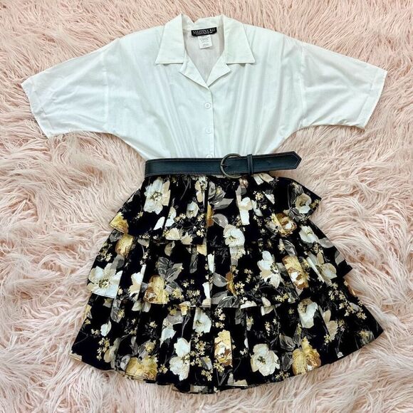 Vintage Floral Dress - Picture 1 of 7